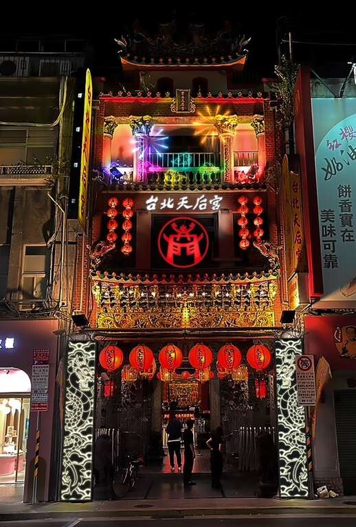 P43_2_台北天后宮將響應「2024台北燈節」展出節慶燈飾。@台北天后宮