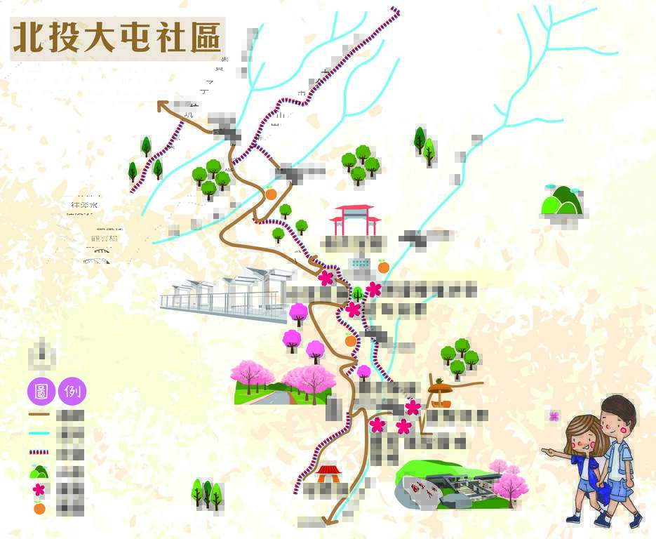 北投大屯社區(圖片來源：臺北市政府工務局大地工程處)