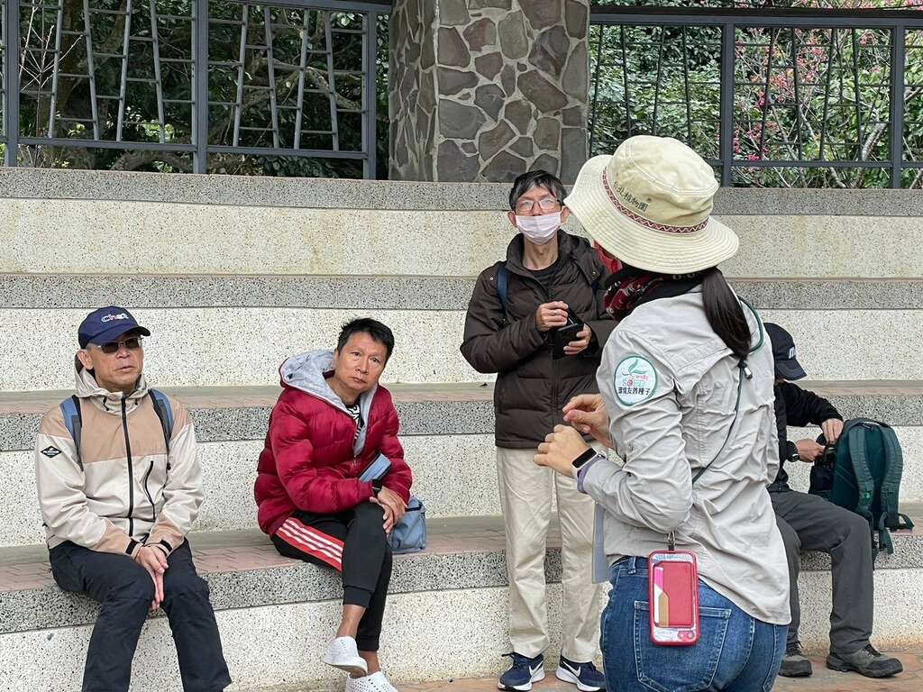 民眾參與2月25日守護家園小尖兵走讀活動(圖片來源：臺北市政府工務局公園路燈工程管理處)