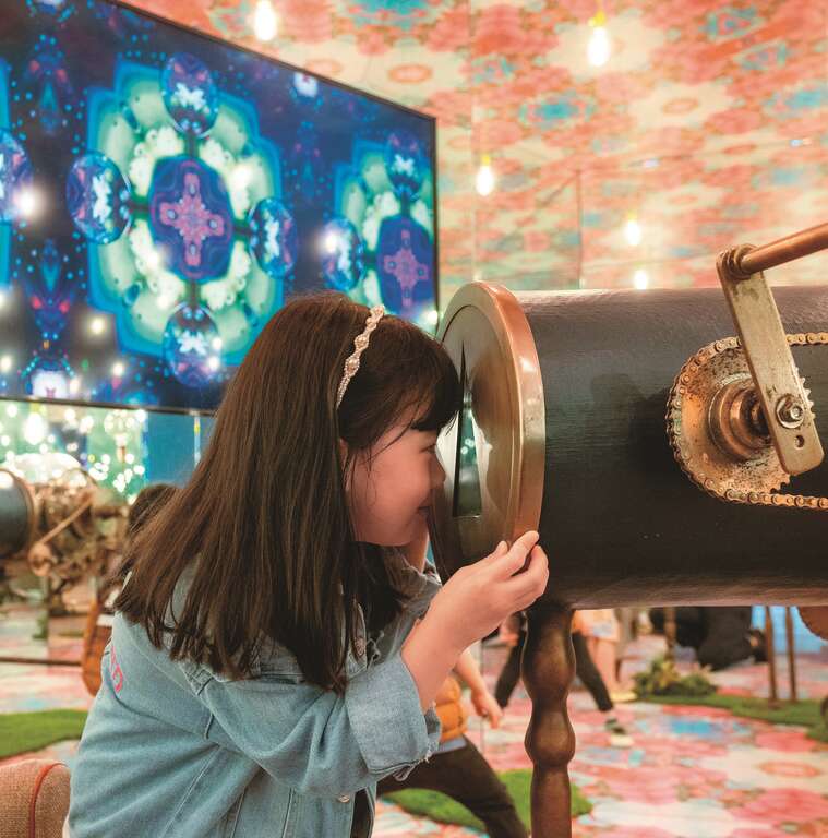 台北市立美术馆儿童艺术教育中心让孩子在有趣的互动体验中培养美感。（图／台北市立美术馆）