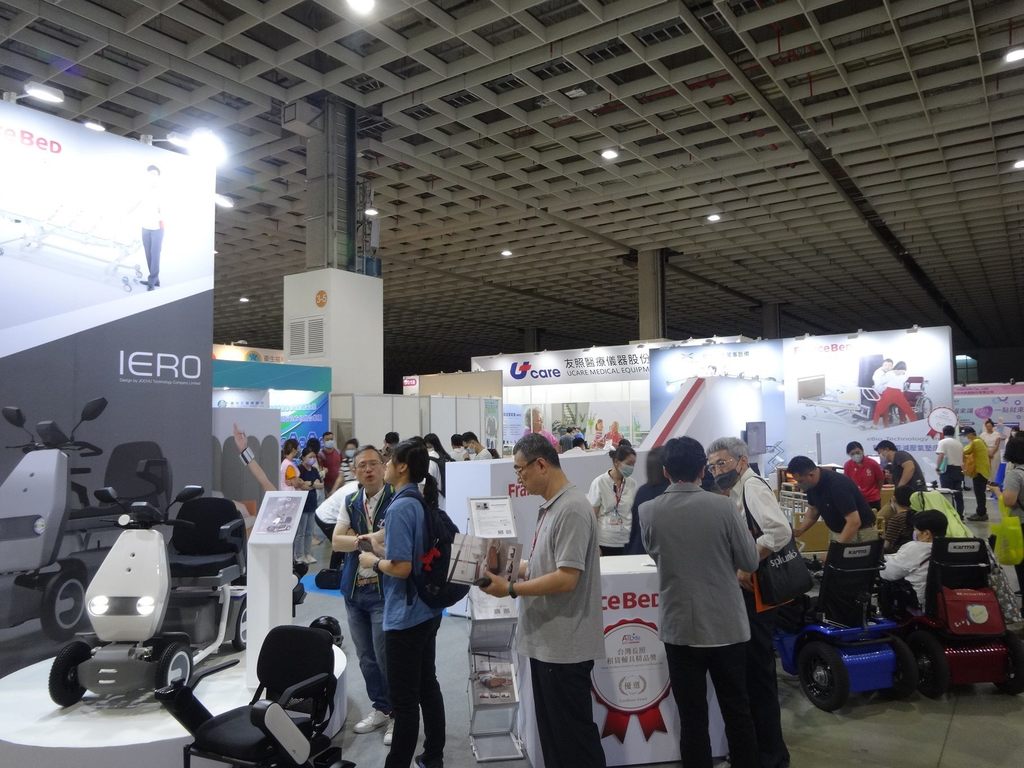 2023 臺灣輔具暨長期照護大展(圖片來源：臺北市政府觀光傳播局)