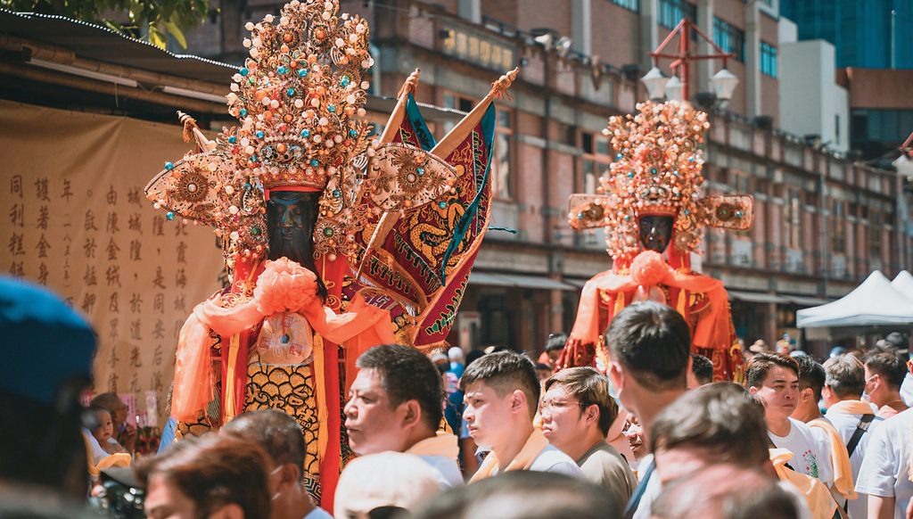 台北霞海城隍廟遶境活動，祈求合境平安。（圖／台北稻江靈安社）