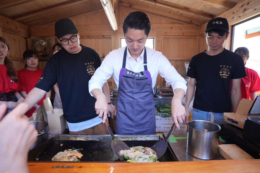 台北市の蒋万安市長が東京スカイツリー「台湾祭り」に参加し、広く来場を呼び掛け