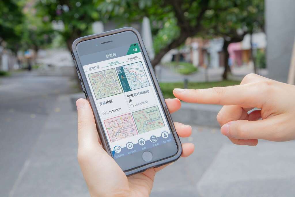 「台北捷运Go」App「旅游趣」中持续推出各项「主题地图」(图片来源：台北大众捷运股份有限公司)