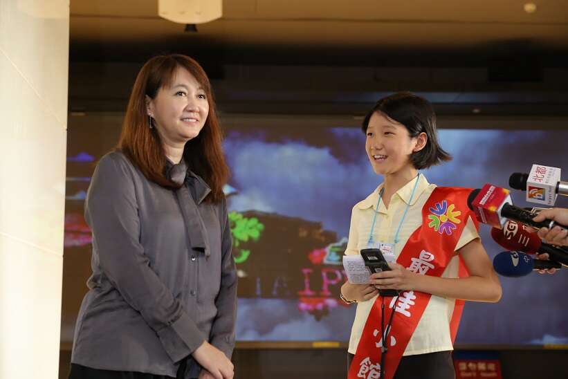最佳小馆长邵京一向观传局简余晏局长创意介绍台北探索馆