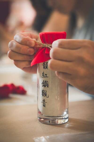 貓空商圈特色封茶活動茶罐