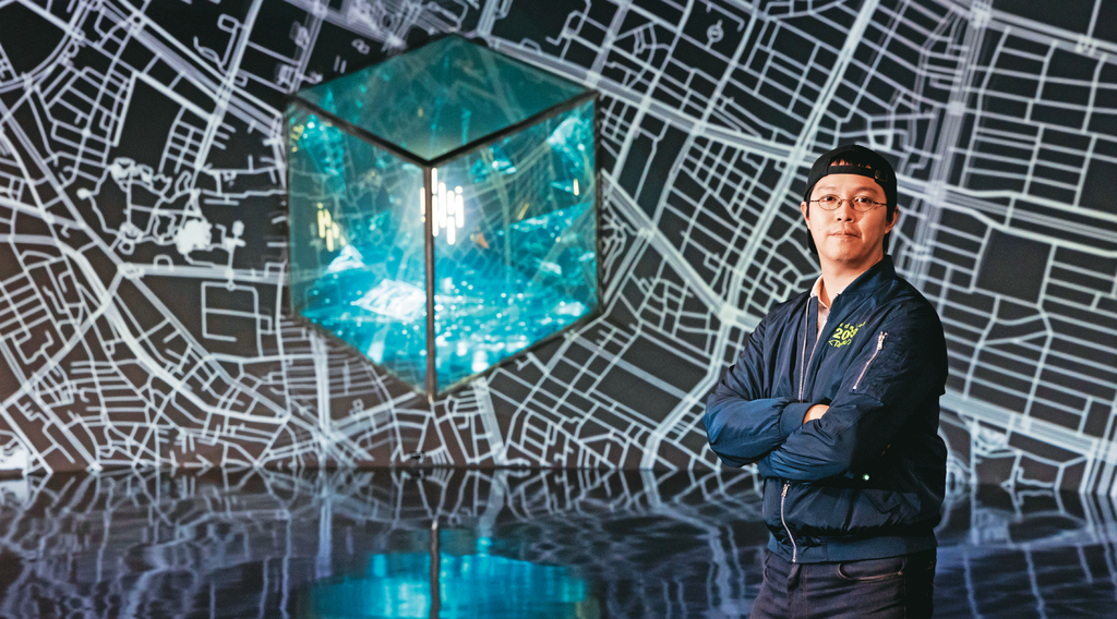 台北市资讯局局长赵式隆分享，台北市提出以人工智慧驱动城市的政策，打造安全、便利且充满创新活力的未来之都。