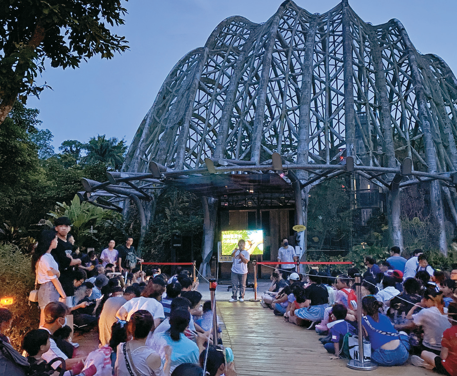 台北市立动物园规画丰富的夏日夜间活动。（资料照／台北市立动物园）