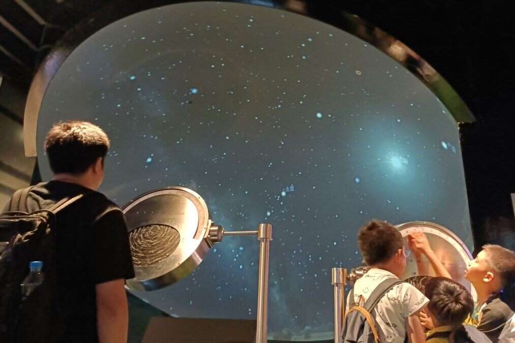 超大星座盤(圖片來源：臺北市立天文科學教育館)