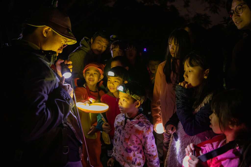 夜觀貴子坑(圖片來源：臺北市政府工務局大地工程處)