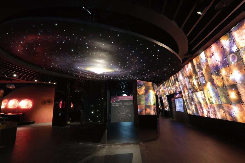 天文馆展示场(图片来源：台北市立天文科学教育馆)
