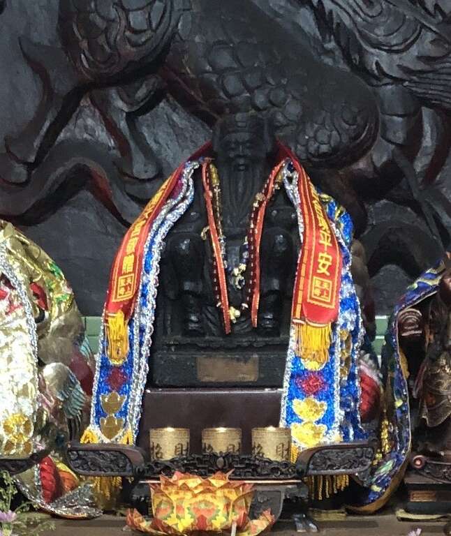 萬興福德宮福德神石像(圖片來源：臺北市立文獻館)