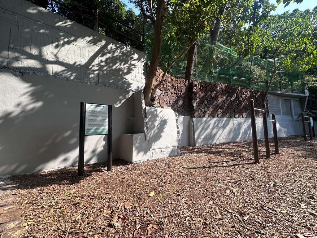 老舊設施拆除改善後(圖片來源：臺北市政府工務局大地工程處)