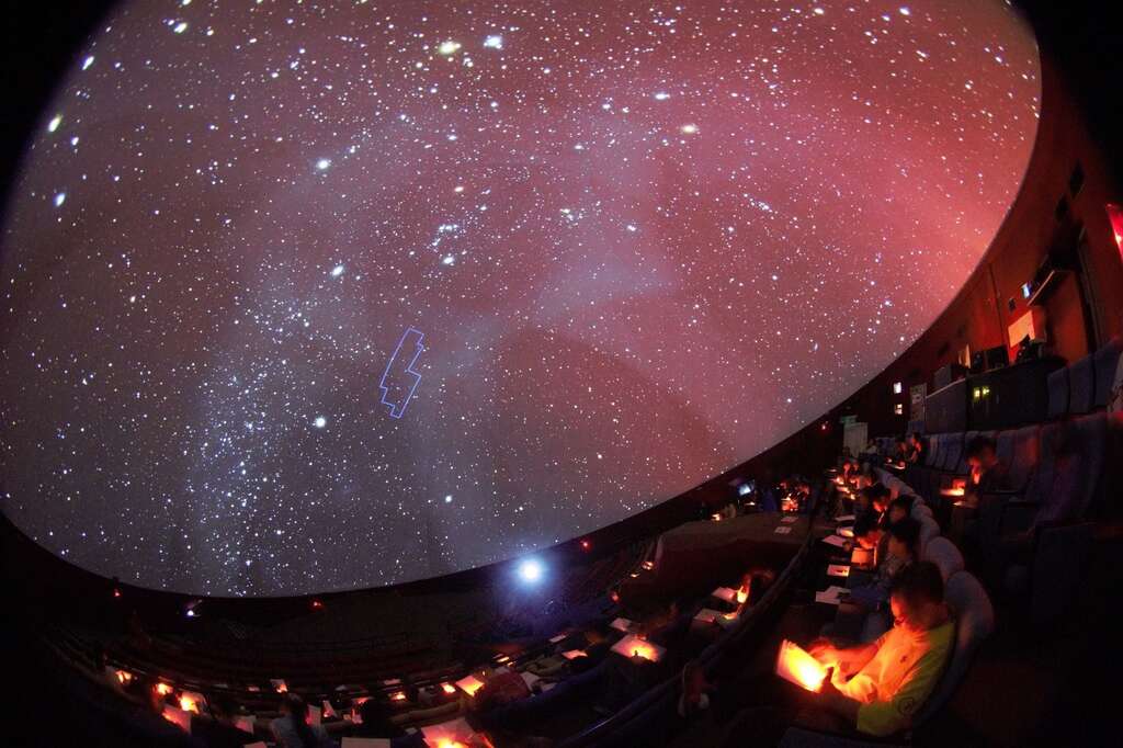 星座辨認(圖片來源:臺北市立天文科學教育館)