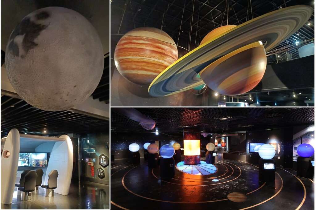 展示場(圖片來源：臺北市立天文科學教育館)