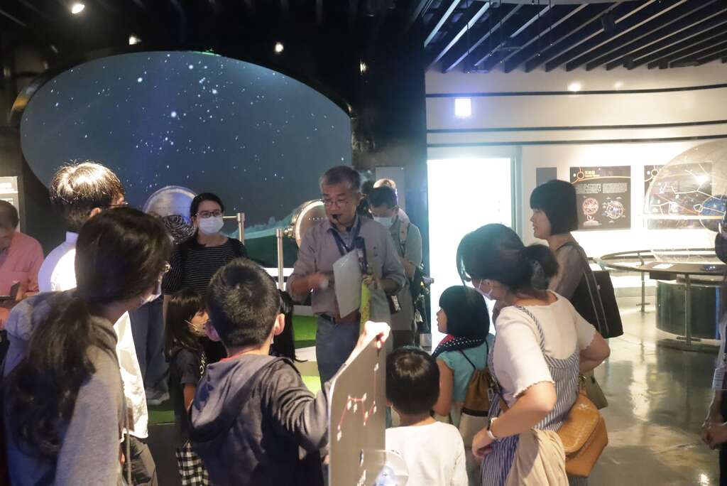 天文亲子营将透过实体模型带您认识星座(图片来源：台北市立天文科学教育馆)