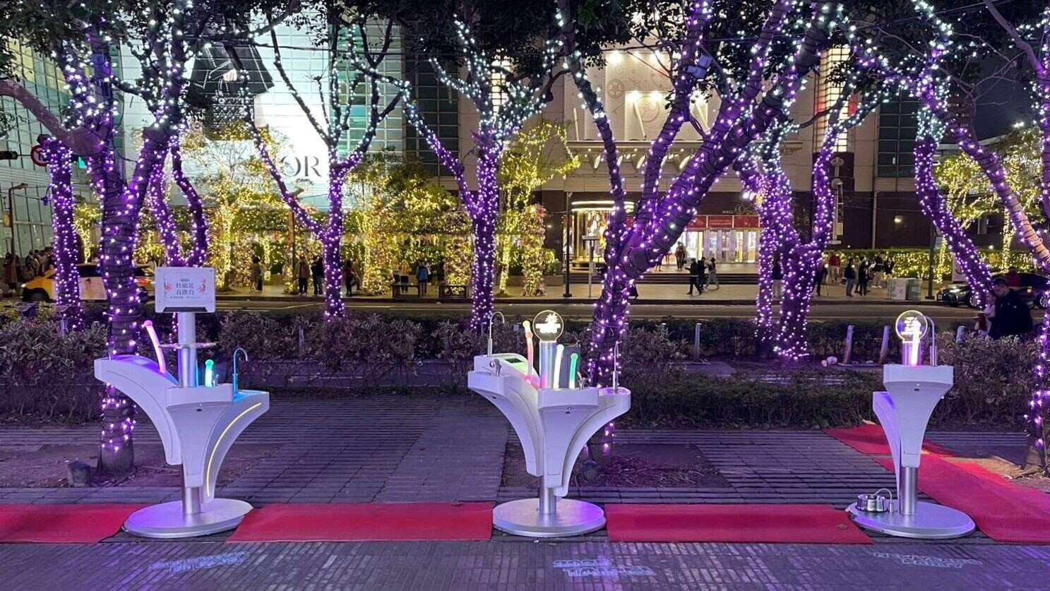 新式杜鵑花直飲台陪你一起2025臺北最High新年城(圖片來源：臺北自來水事業處)
