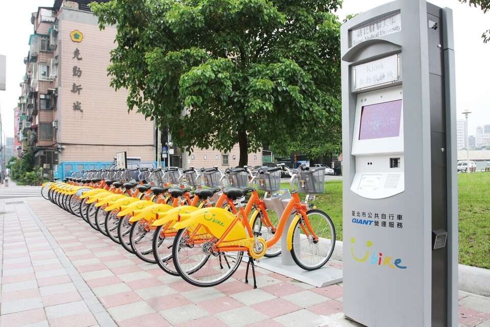 YouBike提供民眾便利又環保的交通服務