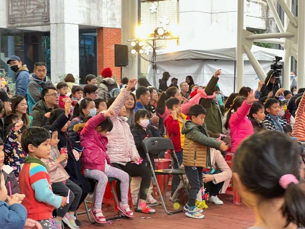 臺北客家春慶活動小朋友熱絡參與(圖片來源：臺北市政府客家事務委員會)