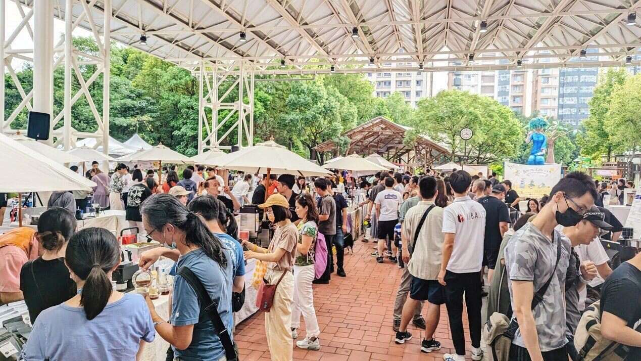 春天來寮微酵野餐市集(圖片來源：臺北市政府客家事務委員會)