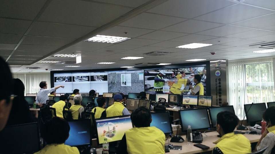 道管资讯中心监管作业室