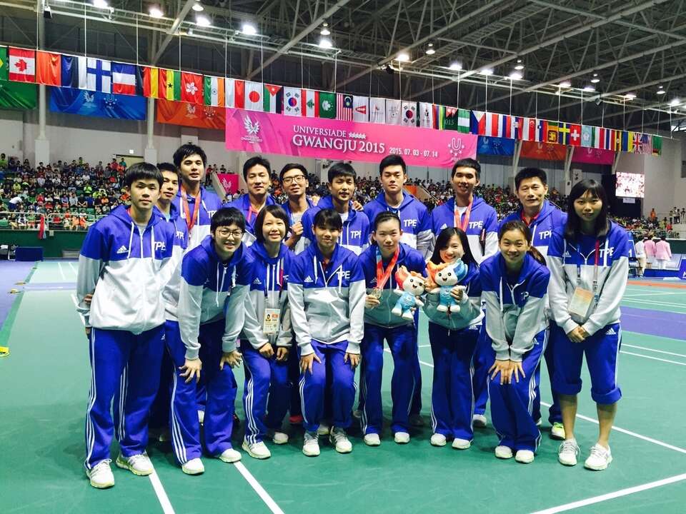 中华代表队选手们在光州世大运创下佳绩。