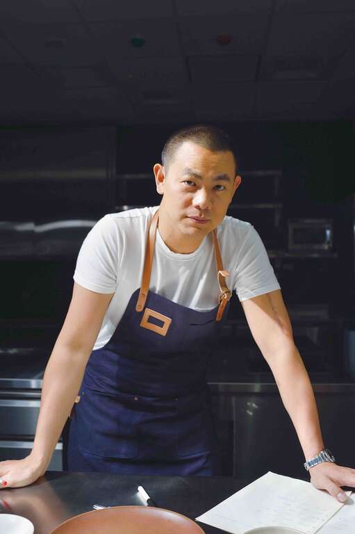 米其林主厨江振诚。（李明宜摄）