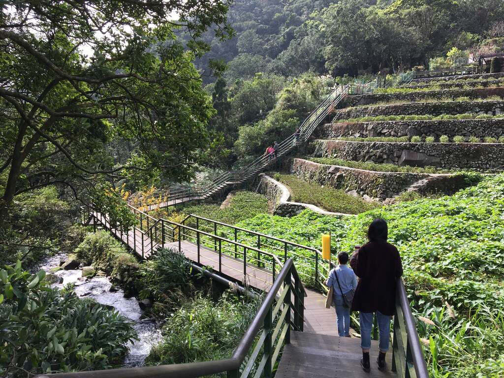 附图3、顺着水流的节奏前行