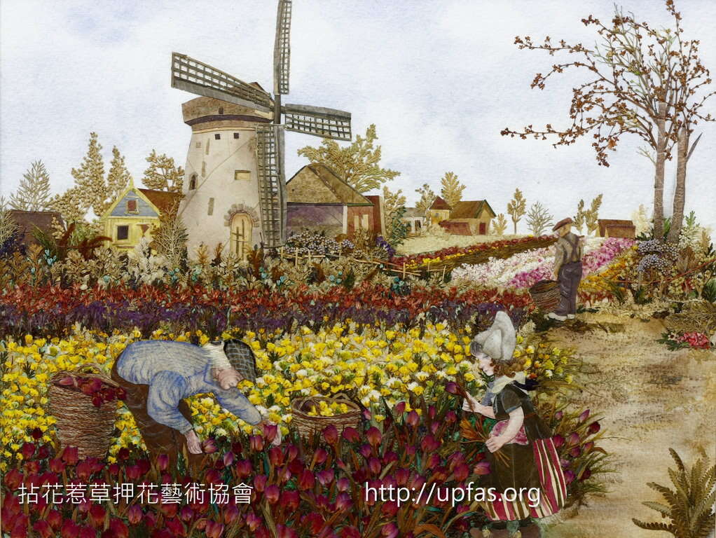 新生バラ園が生まれ変わる 秋季展は押し花で華やかに