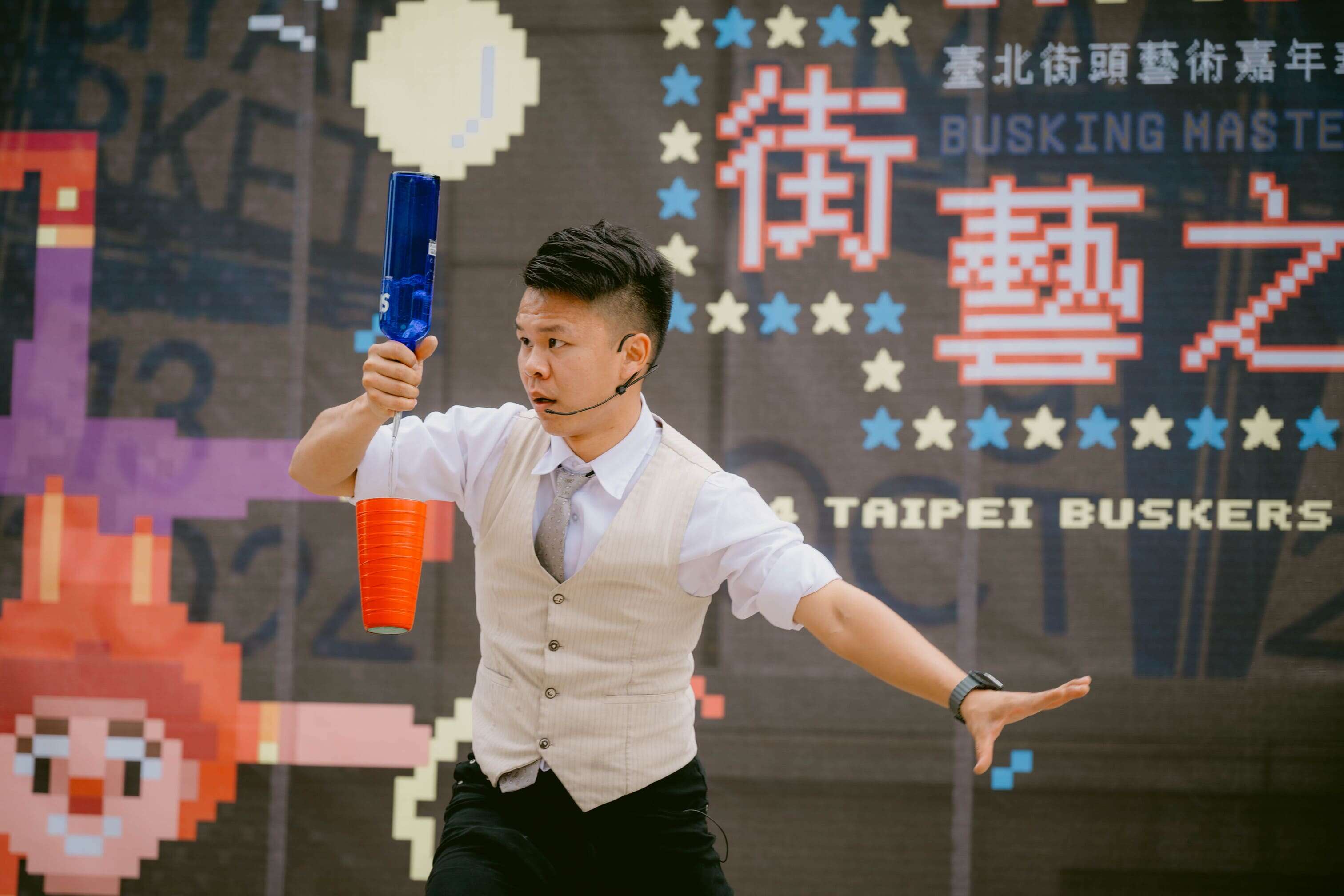 2024臺北街藝之星梁嘉仁(圖片來源：臺北市政府文化局)