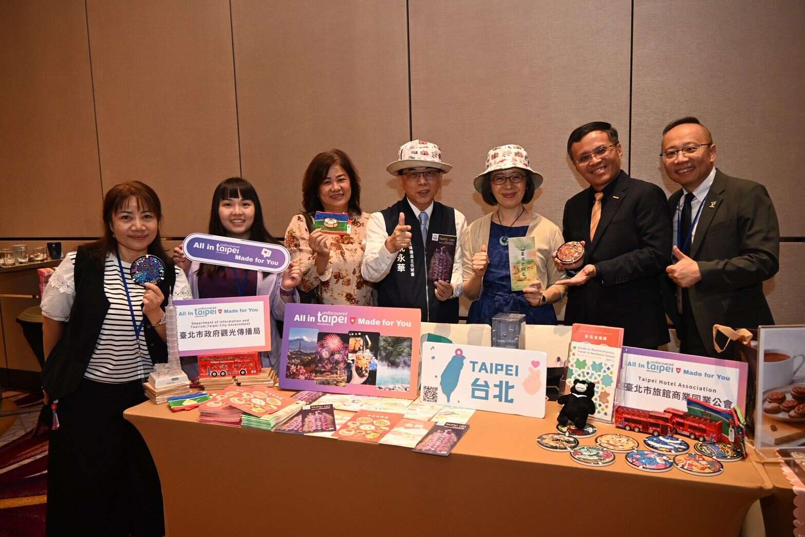 觀傳局以「All in Taipei, Made for You」為主題邀請馬來西亞旅客走訪臺北(圖片來源：臺北市政府觀光傳播局)