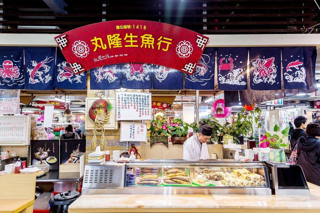 假日來一趟市場散策，看看台北市場新貌。（盧大中攝）