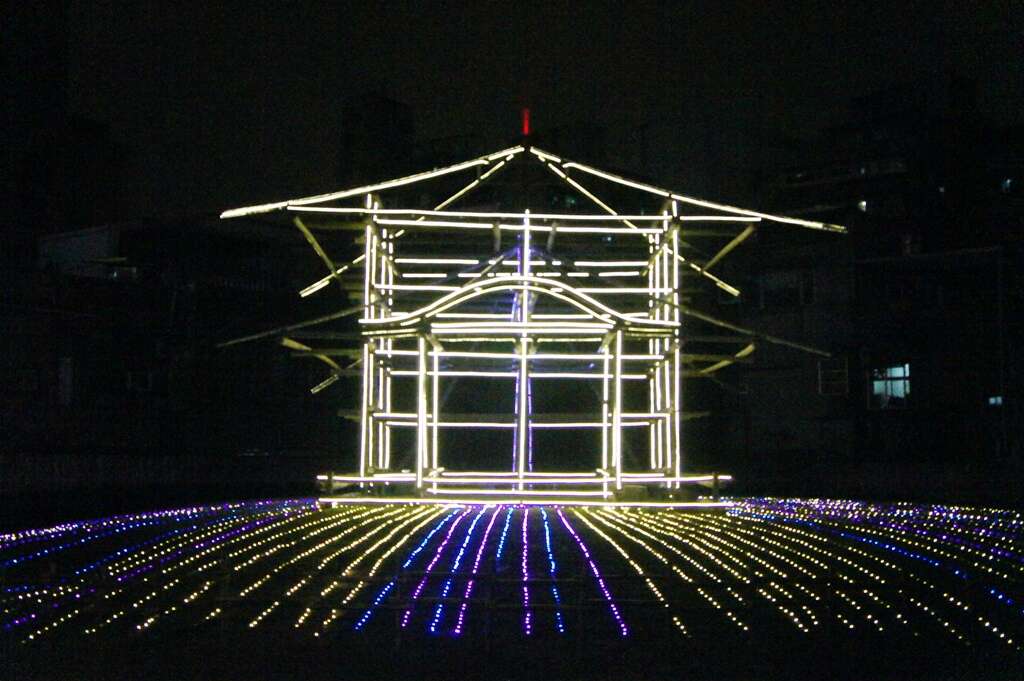 西本愿寺遗址展出的蛋黄区「我们的时光」，现地续展