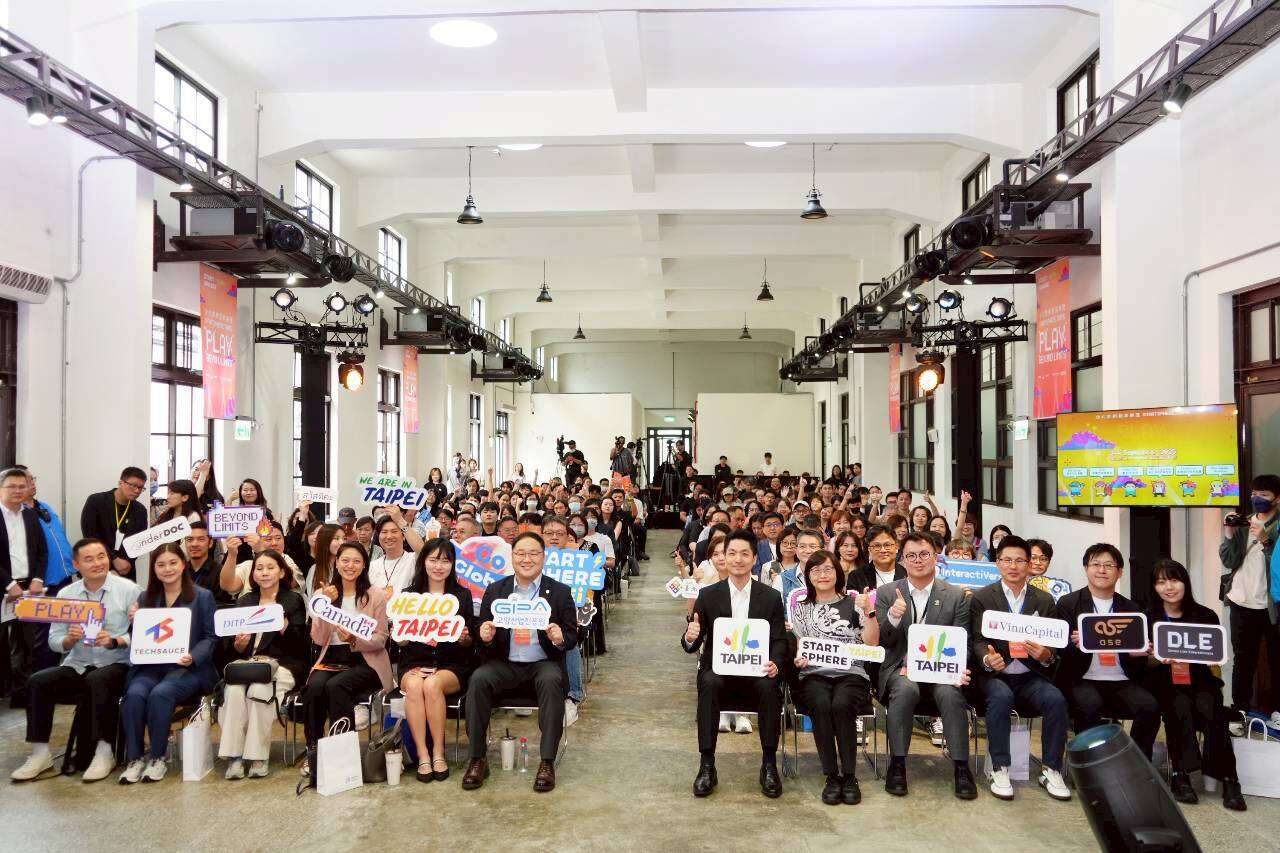「2025 StartSphere Taipei臺北創新創業總匯」大合影(圖片來源：臺北市政府秘書處媒體事務組)