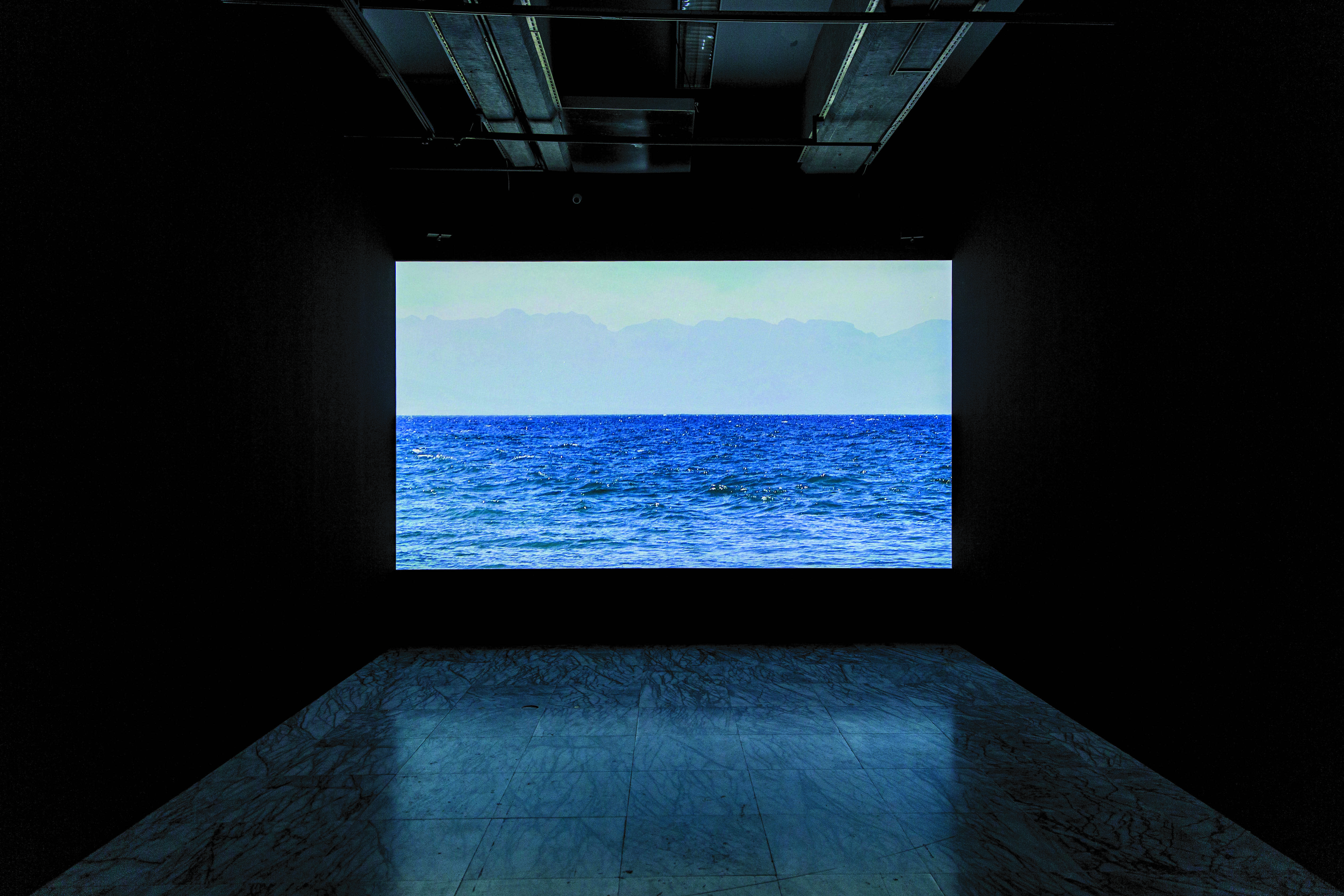 2025臺北數位藝術節＿王連晟 Lien-cheng Wang《地平線・海洋 Horizon-sea》（圖片來源：臺北市政府文化局）