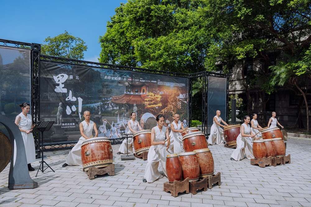 开场表演-优人神鼓1（图片来源：台北指南宫）