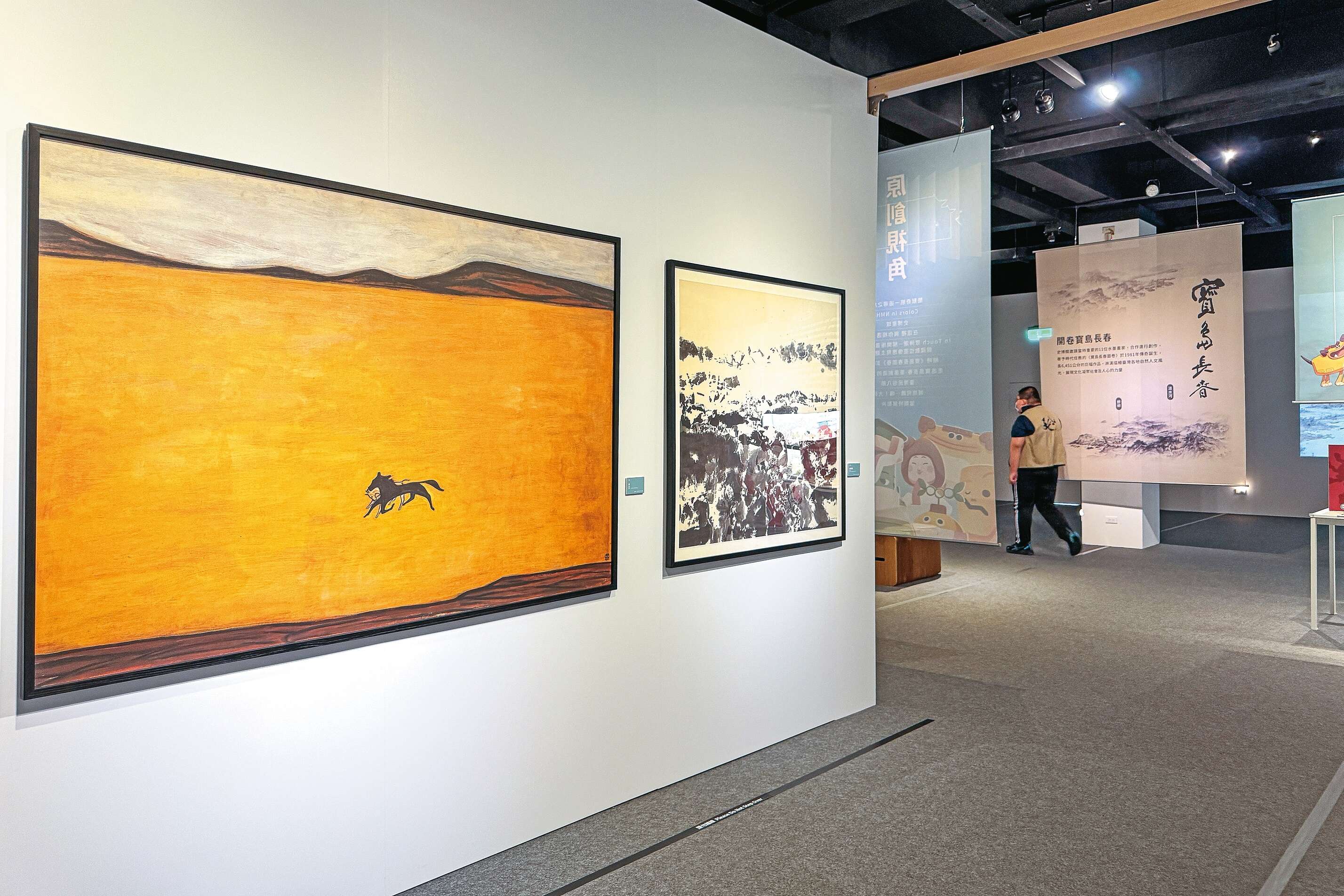 P06-09 庙宇文化-5 松山奉天宫与国立历史博物馆合作举行「历史神展开」特展，延续庙宇的文化教育功能。（摄影／杨彩成）