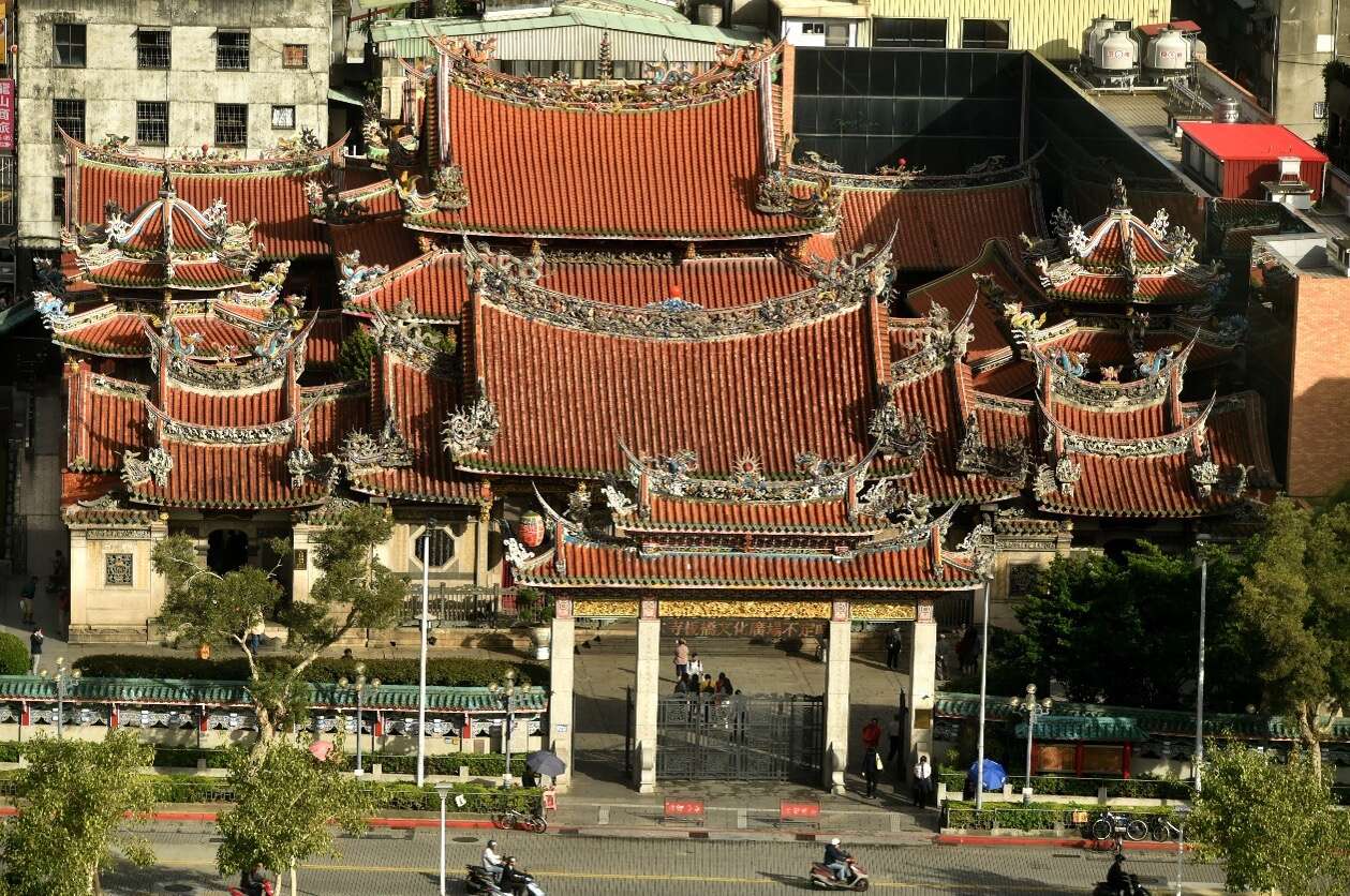 圖／艋舺龍山寺。（取自臺北旅遊網）