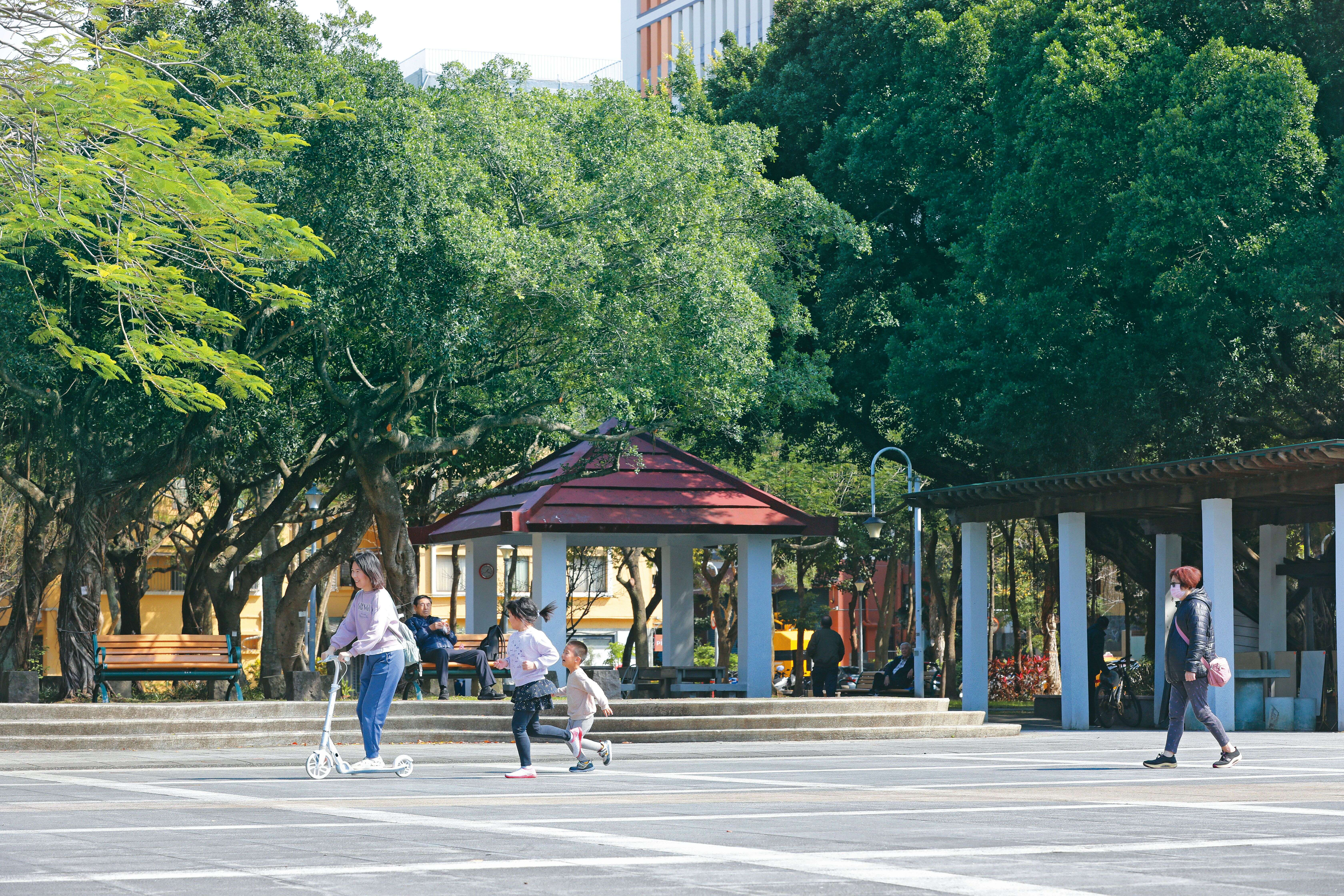 P28-31 風格－6民生社區遍布公園綠地，是在地居民日常休憩的去處。