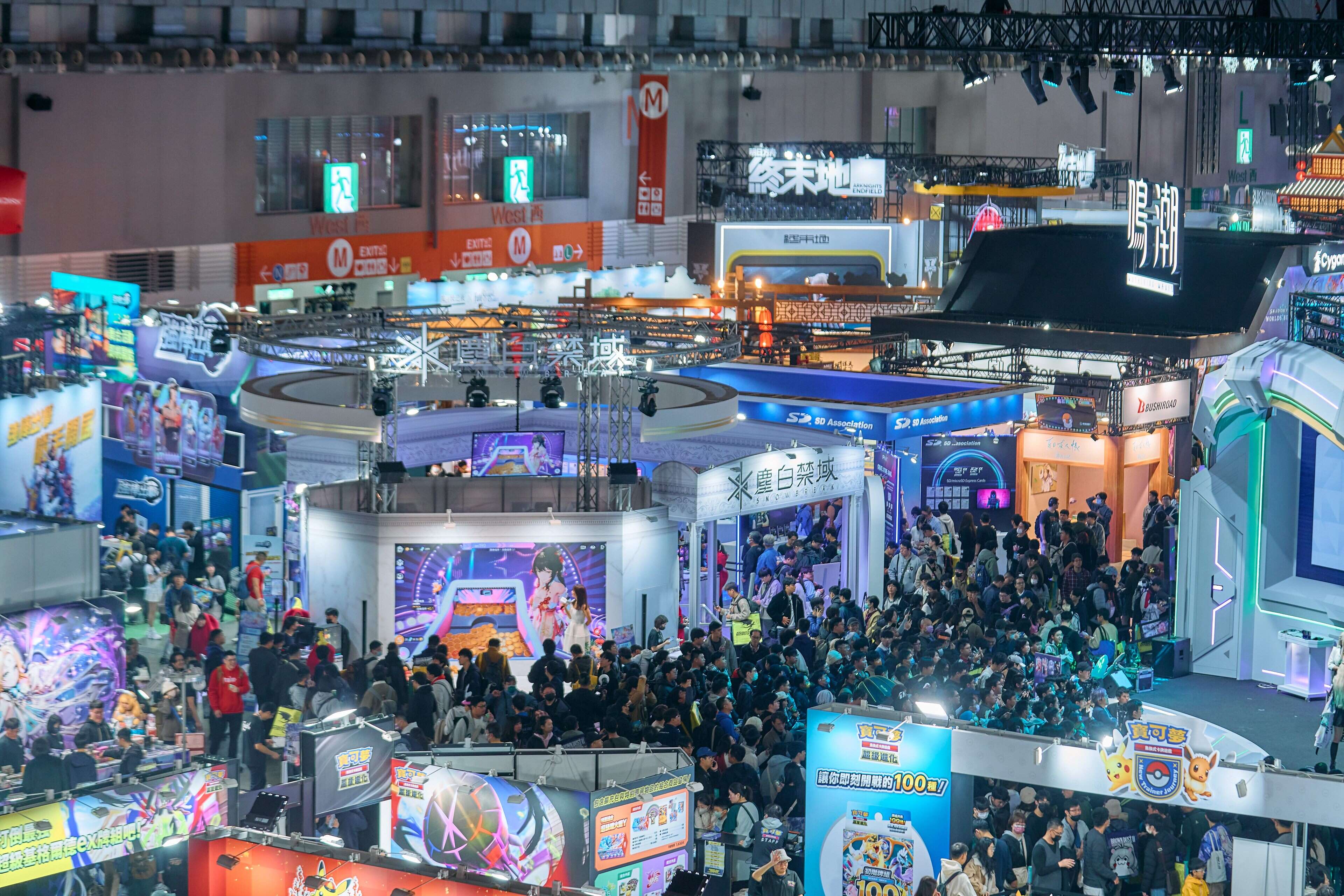 2026台北国际电玩展现场人潮热络，吸引全球43国、逾2,100位专业人士齐聚。（图片来源：台北市政府观光传播局）