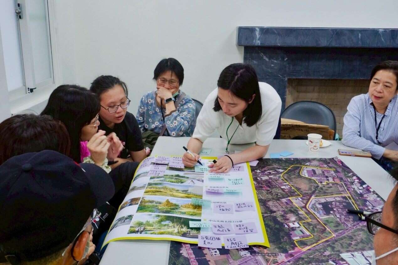 將參加人員的意見紀錄（圖片來源：臺北市政府工務局公園路燈工程管理處）