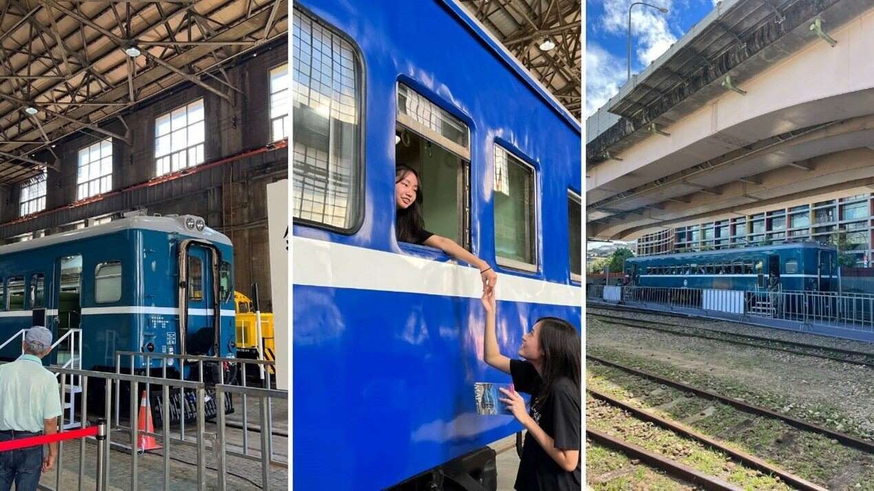 参访学生体认铁道文化的保存以及古蹟活化再利用的价值。(取自113年度台北市101环教路线暨教案工作坊成果集)（铁博新生与文艺先声—铁道博物馆与汉声巷走读）（图片来源：台北市政府教育局）
