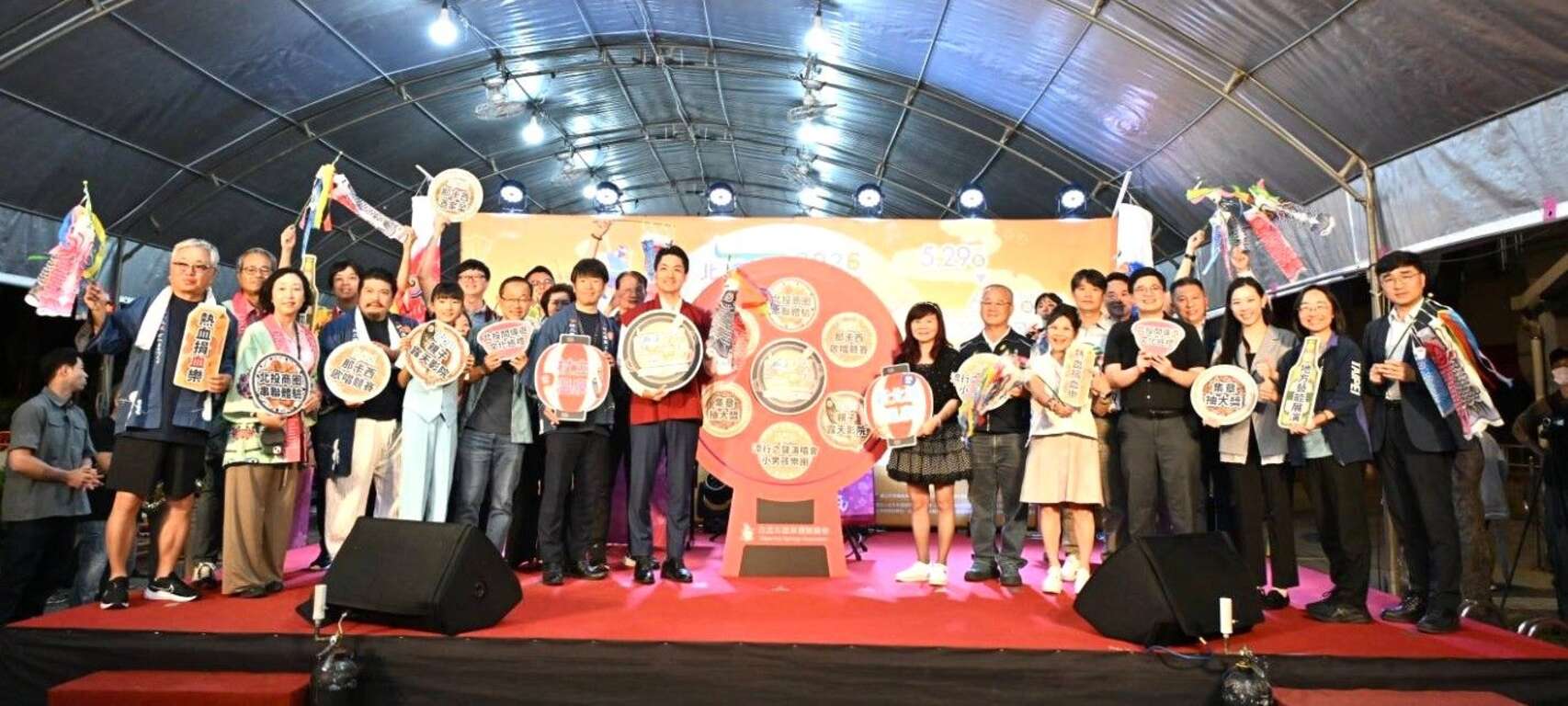 以办桌圆桌为意象正式掲开2026北投夏日祭り好菜（图片来源：台北市商业处）