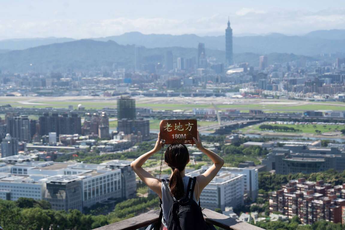 第五段-老地方观机平台（图片来源：台北市政府工务局大地工程处）