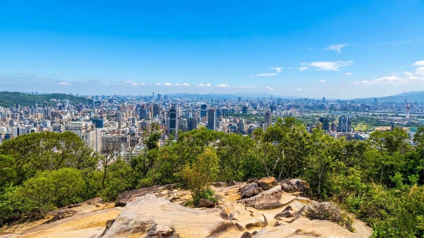 军舰岩步道（图片来源：台北市政府工务局大地工程处）