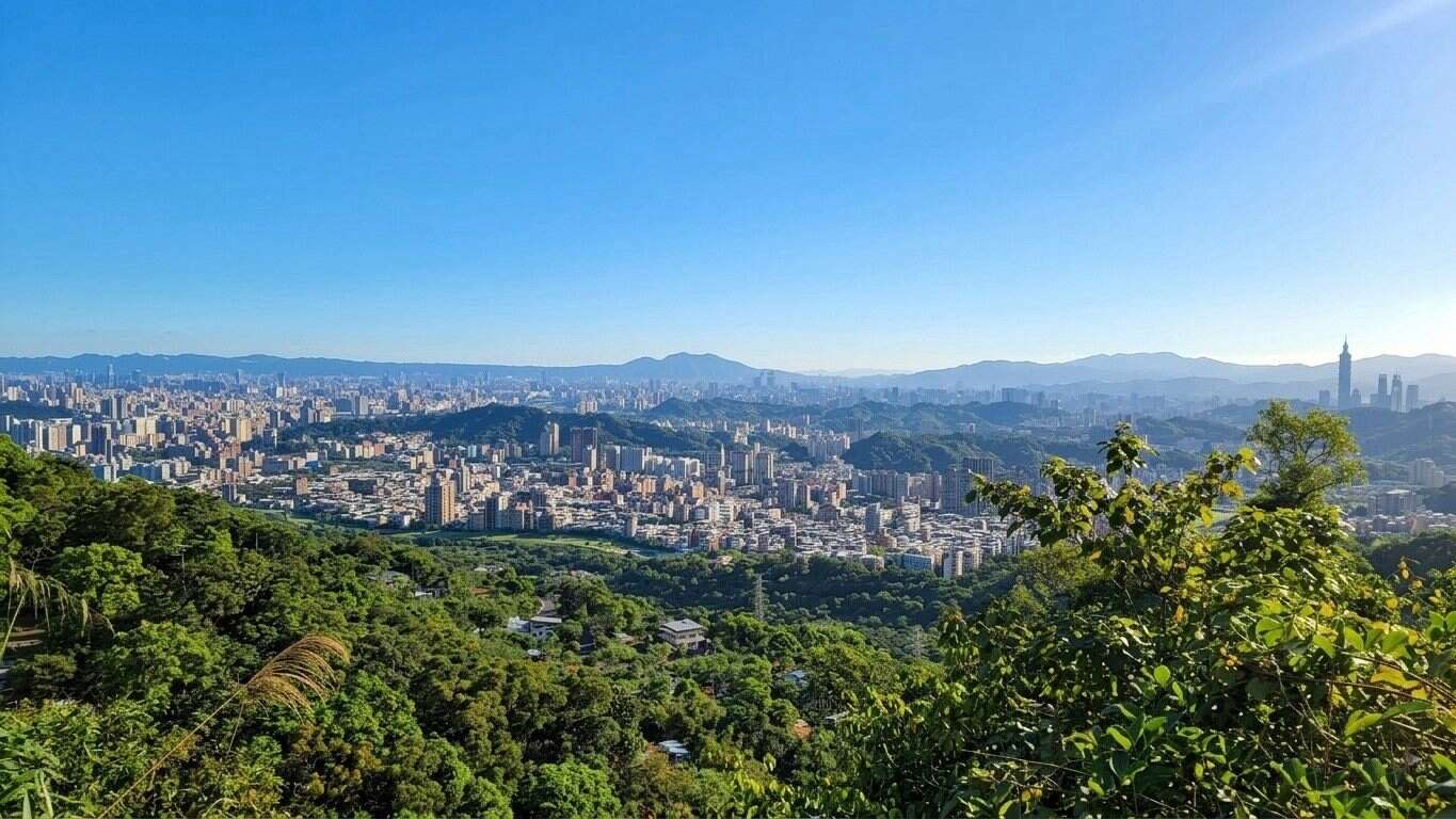 登高步道（图片来源：台北市政府工务局大地工程处）