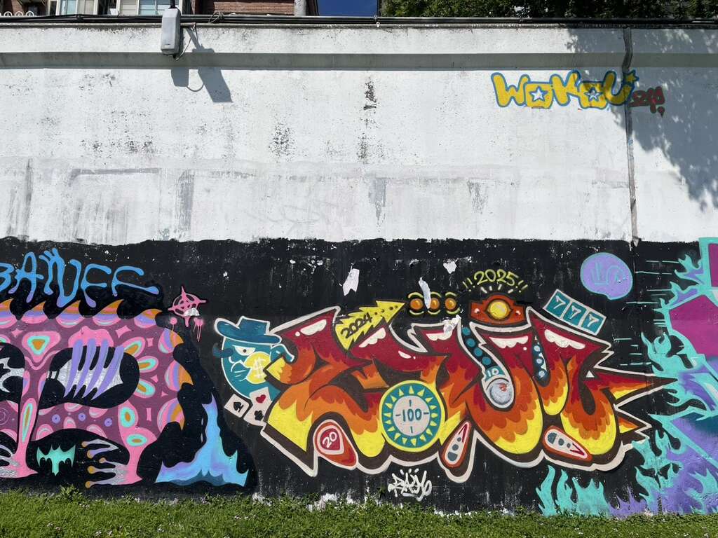 Eight Riverside Graffiti Walls Reopen Across Taipei