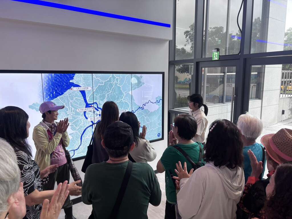 志工团（图片来源：台北市政府工务局卫生下水道工程处）