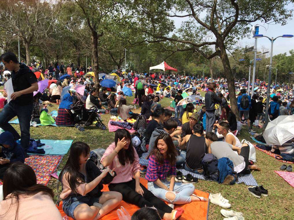 (图5) 音乐会活动现场吸引大批民众共襄参与