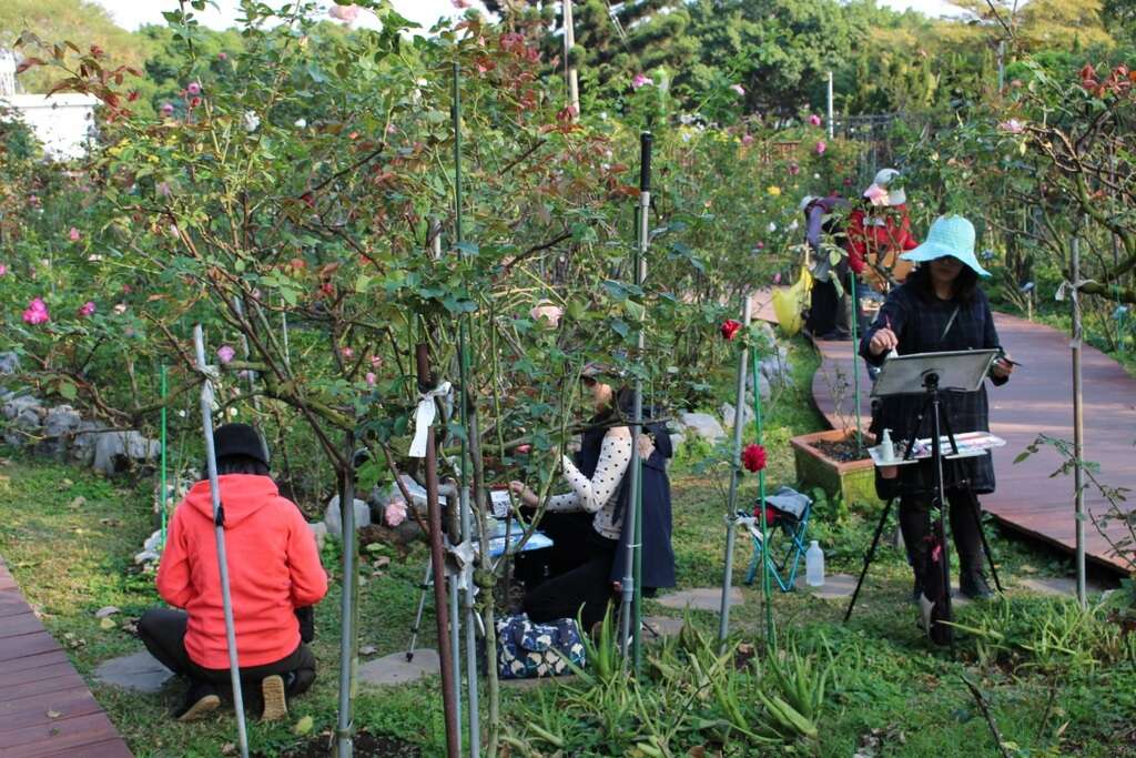Exposición Primaveral del Jardín de las Rosas de Taipei